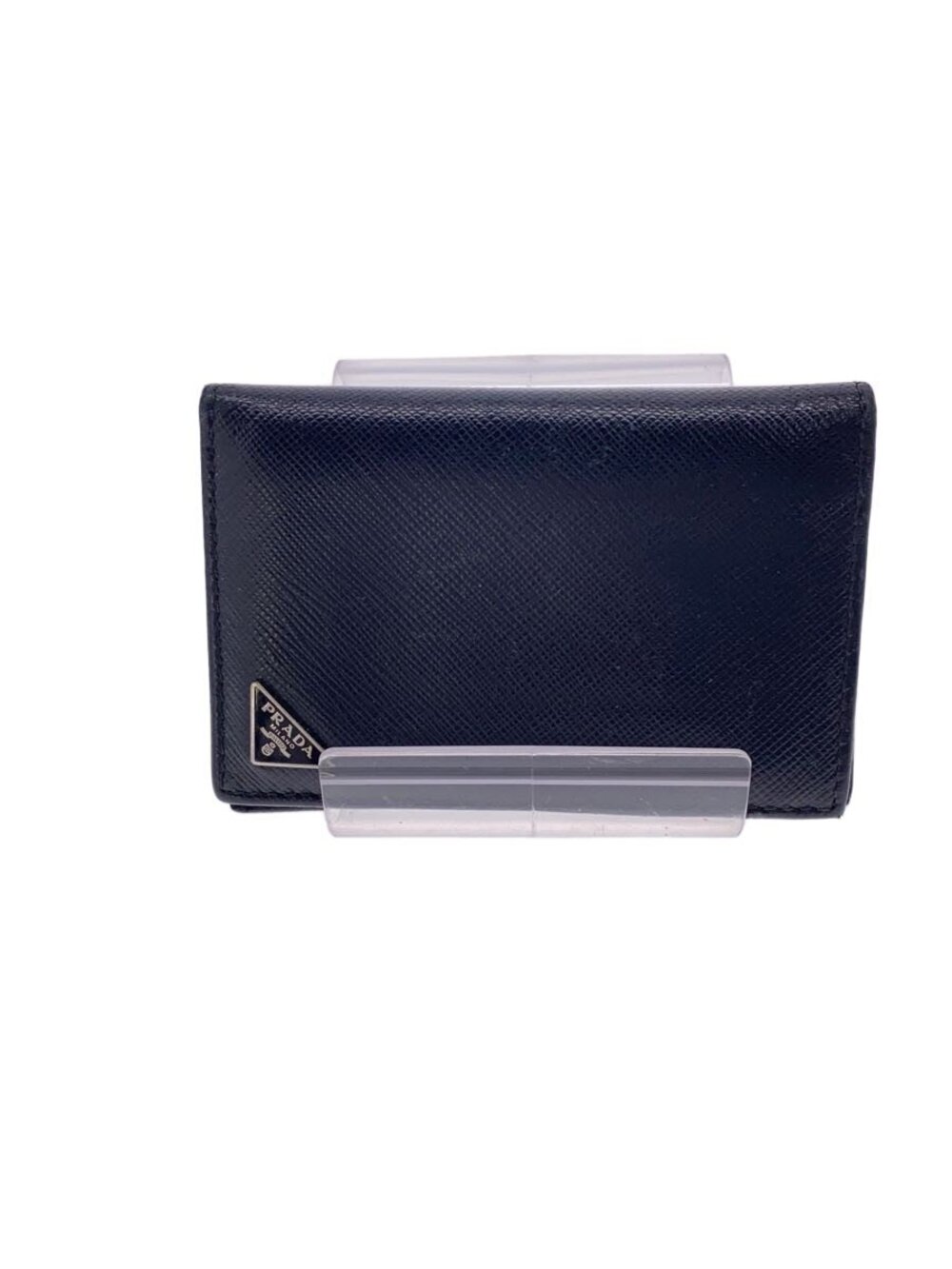Prada Card Case Wallet Black